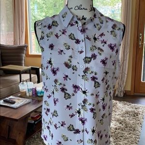 Equipment Femme Sleeveless Loose Blouse